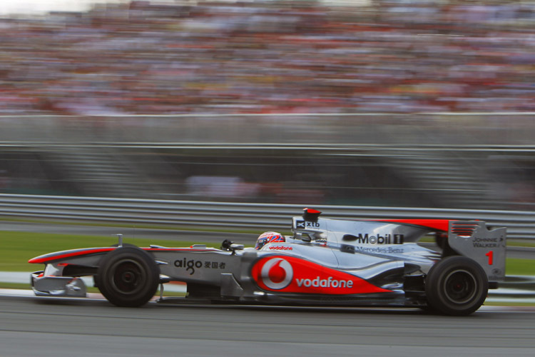 Jenson Button ist seit dem 18. April in China sieglos