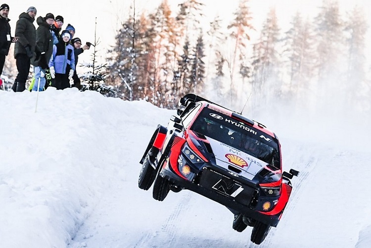 Esapekka Lappi bei der Kuopio-Rallye