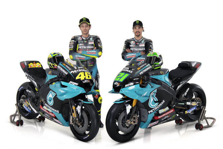 Die ersten offiziellen Bilder von Rossi und Morbidelli als Petronas-Teamkollegen