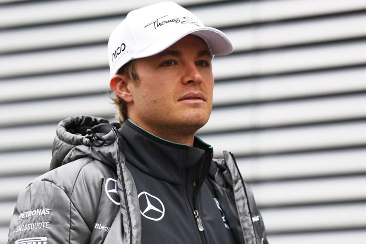 Mercedes-Pilot Nico Rosberg: «Heute habe ich mich im Auto nicht hundertprozentig wohl gefühlt»
