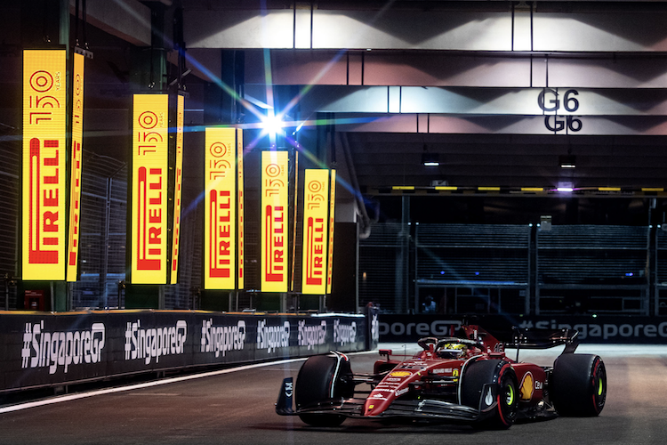 Ferrari macht bislang in Singapur einen sehr guten Eindruck