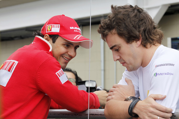Gleichberechtigt!? Massa und Alonso