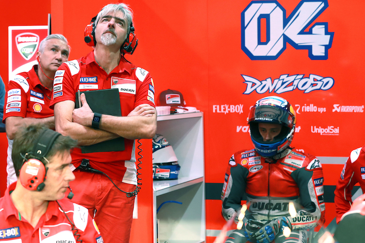 Gigi Dall'Igna ist zuversichtlich, wenn es um die Ducati-Zukunft von Andrea Dovizioso geht