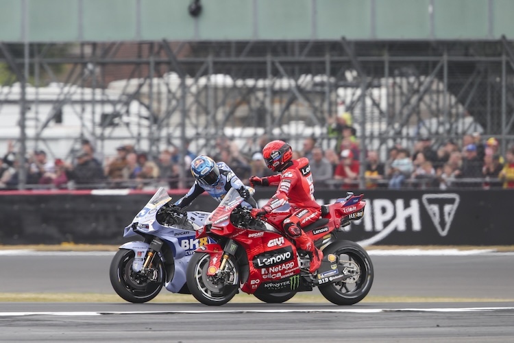 Die Brüder Alex und Marc Márquez in Silverstone