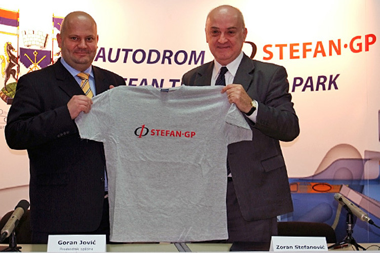 Zoran Stefanovic (rechts) glaubt fest an Stefan-GP