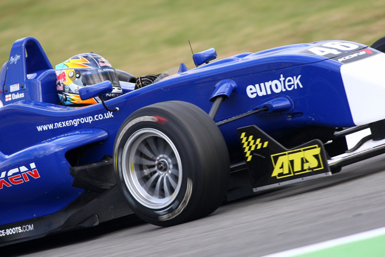 Oliver Oakes beim Finale der Formel-3-Euroserie