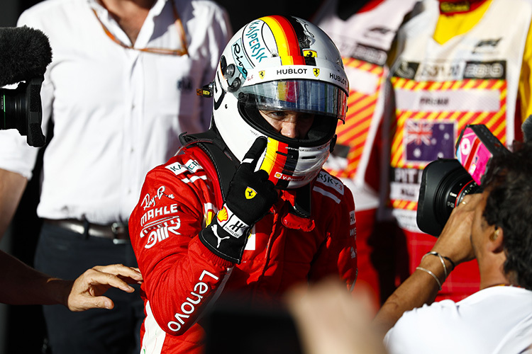 Der Vettel-Finger ist zurück