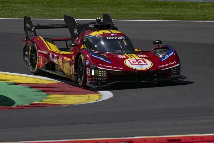 Der Werks-Ferrari 499P von Calado/Giovinazzi/Pier Guidi