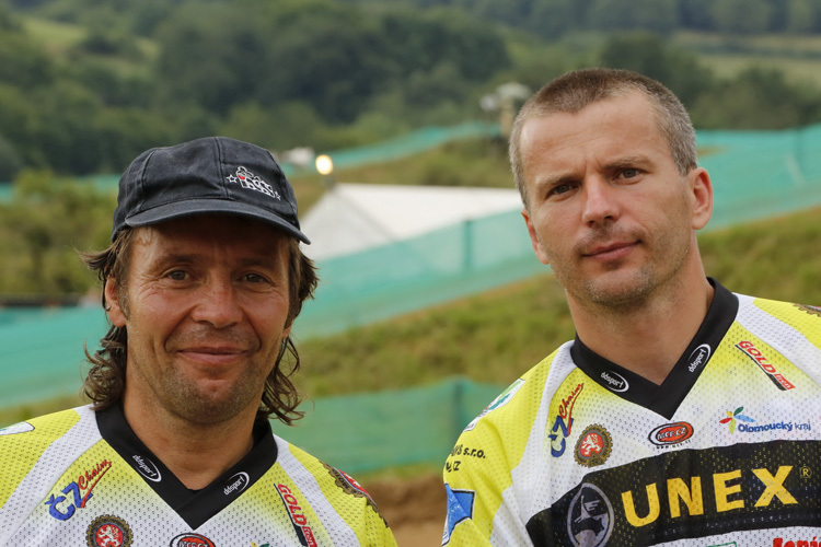Vaclav Rozehnal (re.) mit Beifahrer Bruno Kälin
