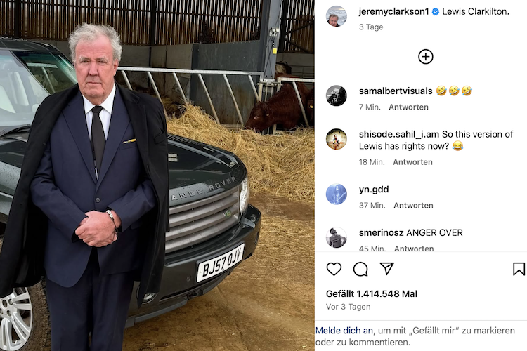 Jeremy Clarkson: So hat er Hamilton veralbert