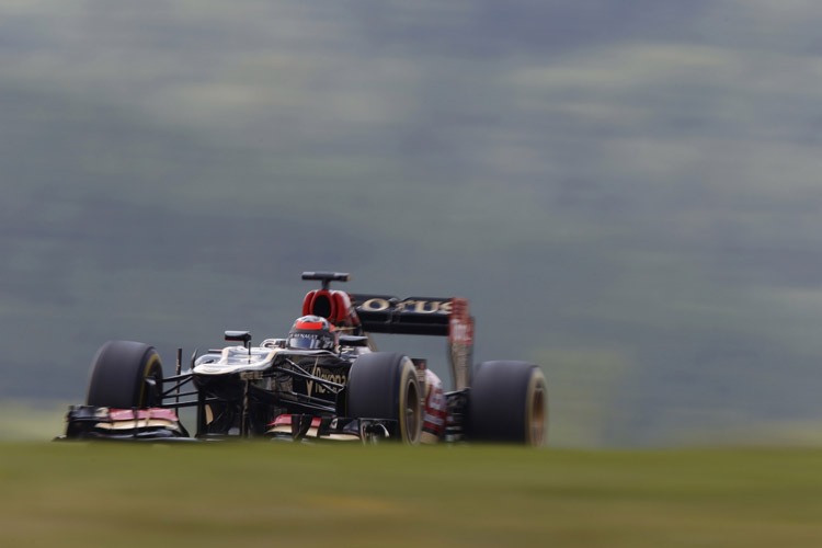 Kimi Räikkönen hat im Qualifying zum Nürburgring den vierten Platz erobert