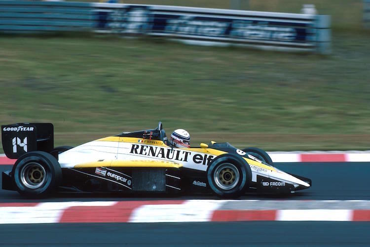 Hesnault bewegte am Nürburgring 1985 einen dritten Renault