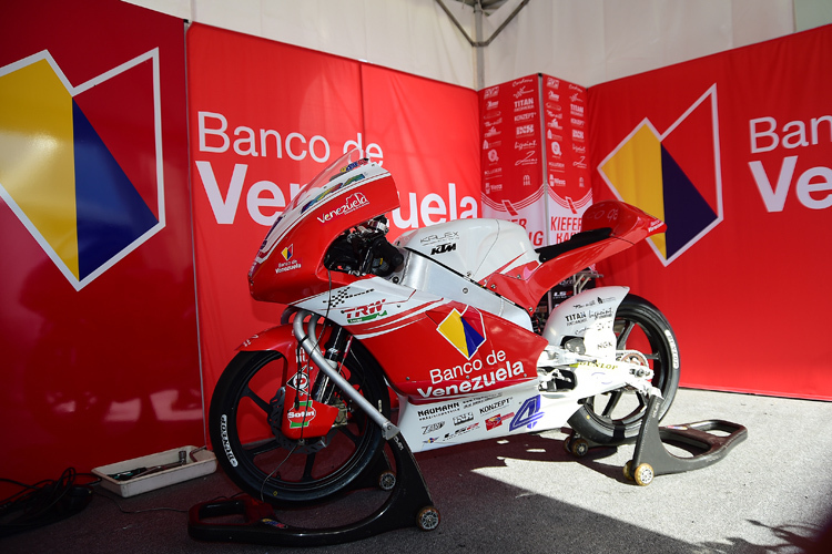 Die Banco de Venezuela tritt bei Kiefer Racing als persönlicher Sponsor von Gabriel Ramos auf