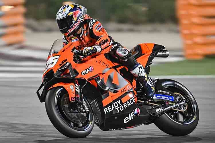 Schon ein Punkt in Doha: Remy Gardner auf der KTM RC16