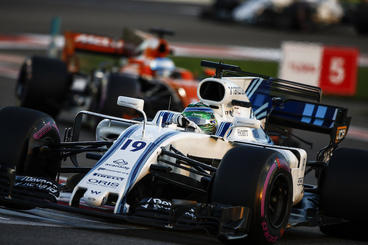 Zuletzt gab Massa für Williams Gas