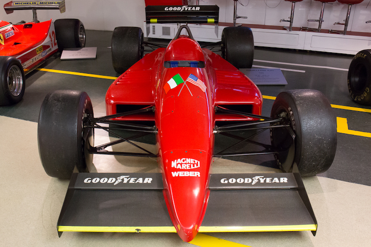 Der für Indy gebaute Ferrari 637 aus dem Jahre 1986