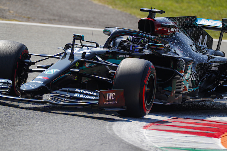 Lewis Hamilton eroberte auch ohne Party-Modus die Monza-Pole