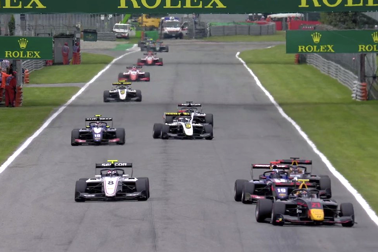 Merwürdige Szene im Qualifying der Formel 3