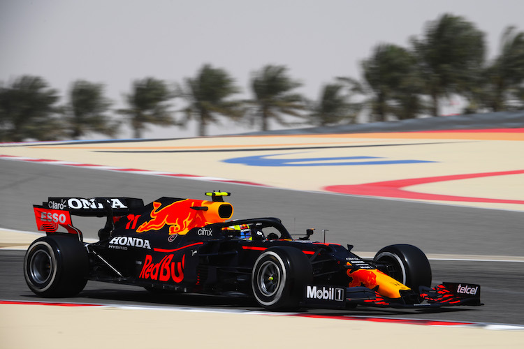 Sergio Pérez (Red Bull Racing-Honda) in Bahrain
