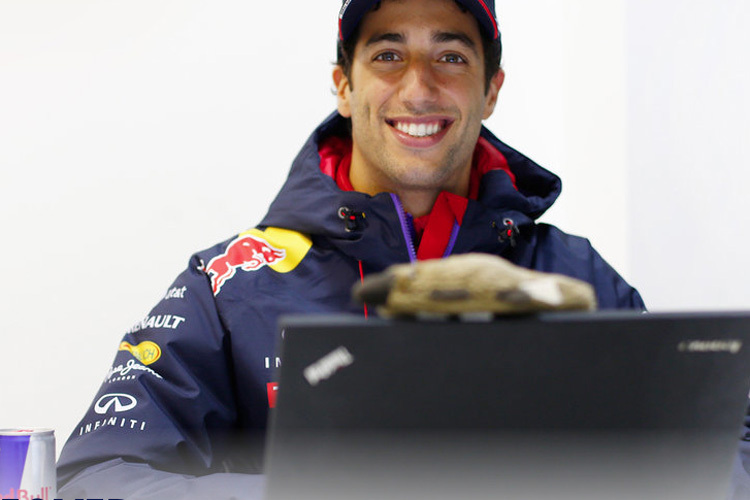 Daniel Ricciardo fand einige Fragen zum Brüllen