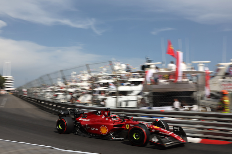 Charles Leclerc 2022 in Monaco