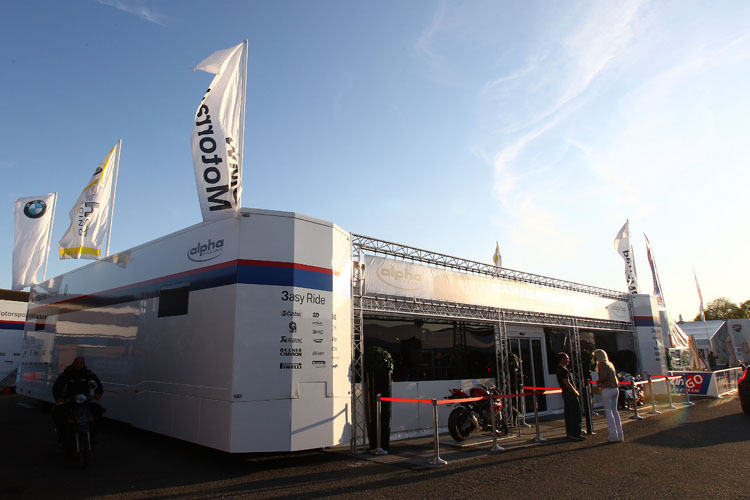 Die BMW Hospitality 2012 in Donington