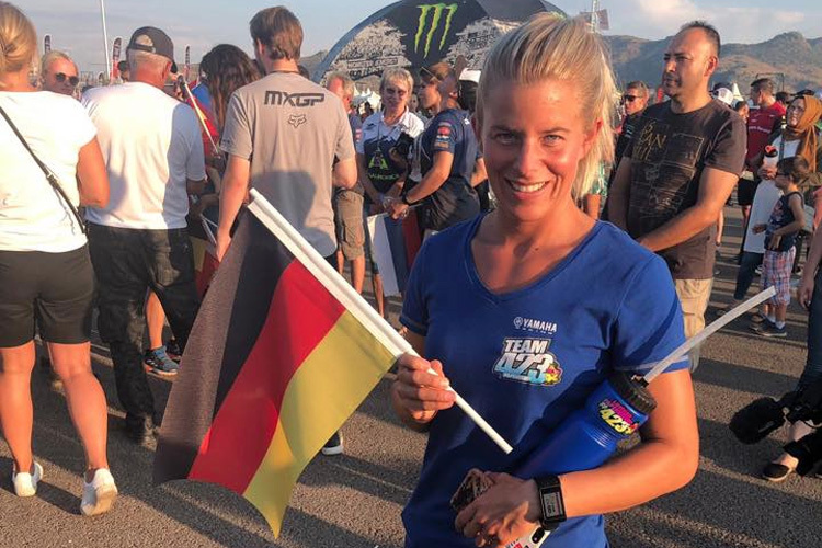 Larissa Papenmeier wurde Dritte der Damen-WM