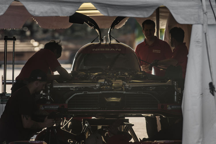 Nissan GT-R LM Test Sebring Raceway