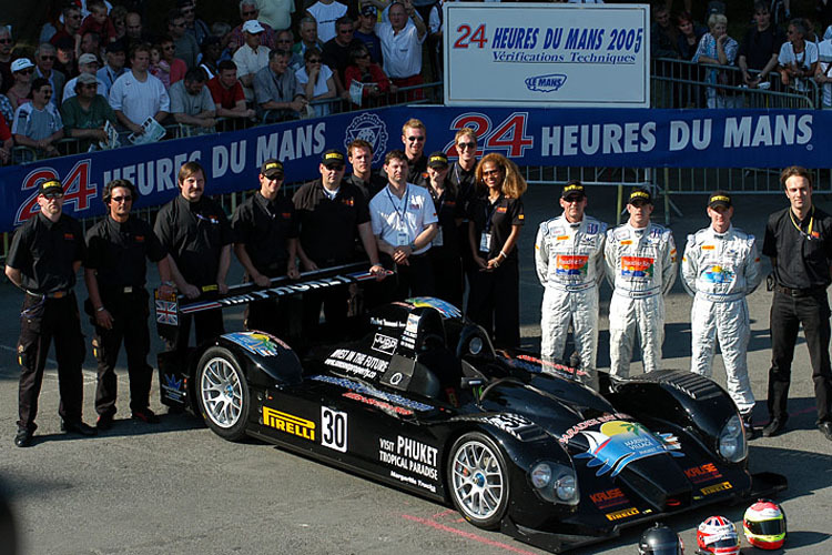 Kruse Motorsport betrieb von 2004 bis 2010 ein LMP2-Team. Foto: Le Mans 2005, Platz 4.