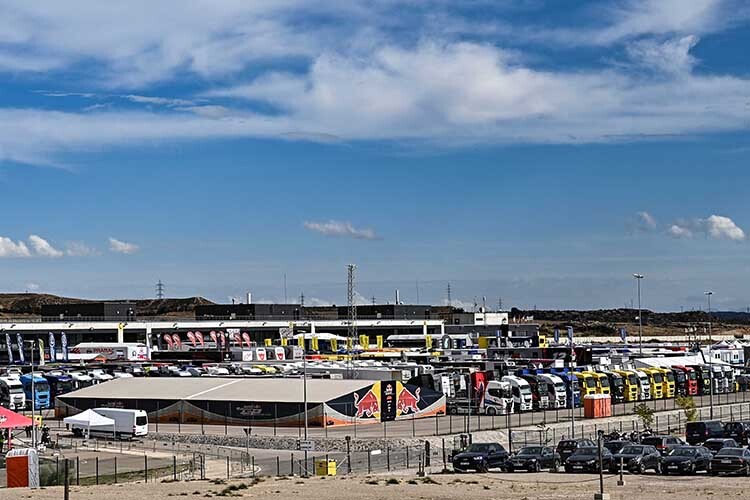 Aragón-GP: Im Fahrerlager wird es nie mehr als 3000 Personen geben