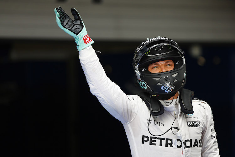Pole-Position für Nico Rosberg