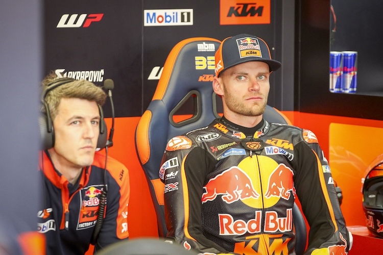 Brad Binder: Fünf Runden und die schnellste Zeit für den KTM-Fahrer