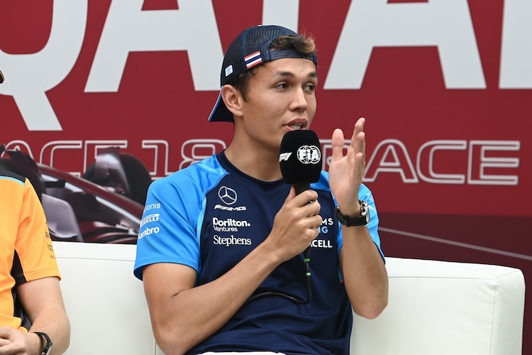 Alex Albon weiss: «Bei jenen Piloten, die in den schnellen Autos sitzen, ist die Chance grösser, dass sie trotz Strafe keine Position einbüssen»