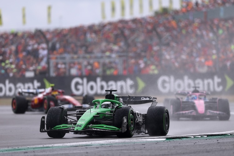 Trotz Druck von Lewis Hamilton: Nico Hülkenberg und sein Sauber-Team blieben in Silverstone gelassen