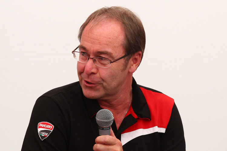 Ducatis General Manager Bernhard Gobmeier