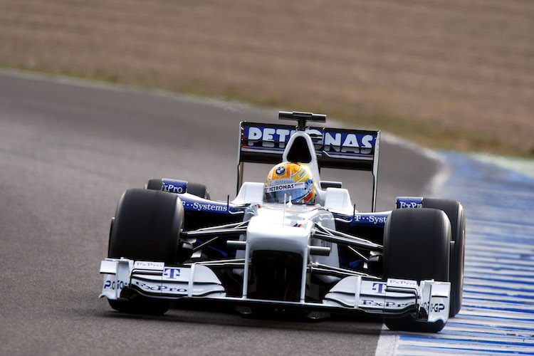 Lösung der Vorwoche: Esteban Gutiérrez im BMW-Sauber beim Nachwuchsfahrertest 2009 in Jerez