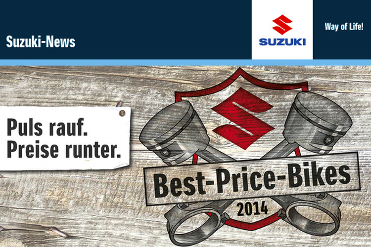 Suzuki hat interessante Angebote