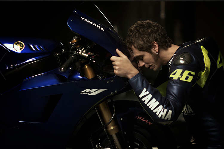 Valentino Rossi: Die Liebe zu Yamaha