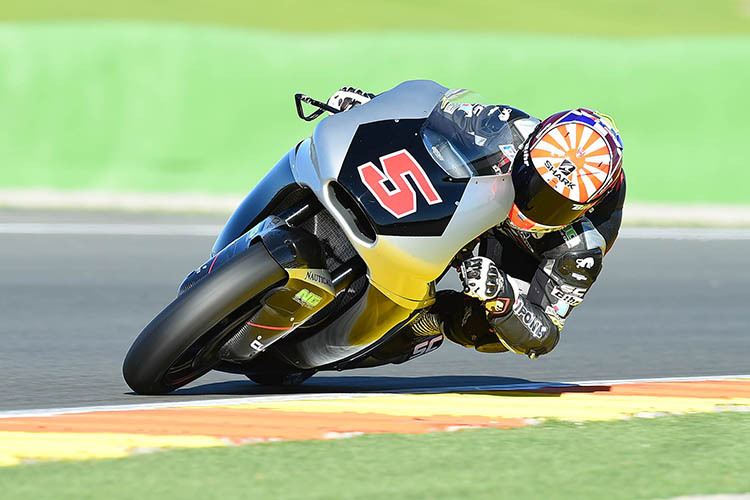 Auch beim Moto2-Test in Valencia zeigte sich Zarco zuletzt weltmeisterlich