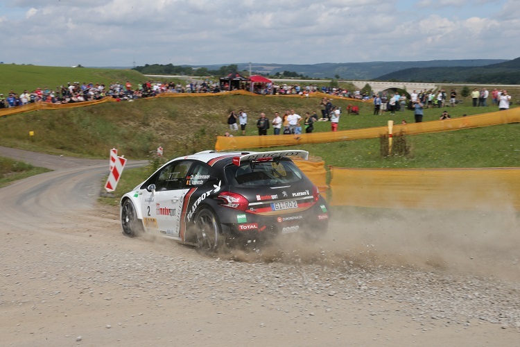 Christian Riedemann bei der Rallye Wartburg