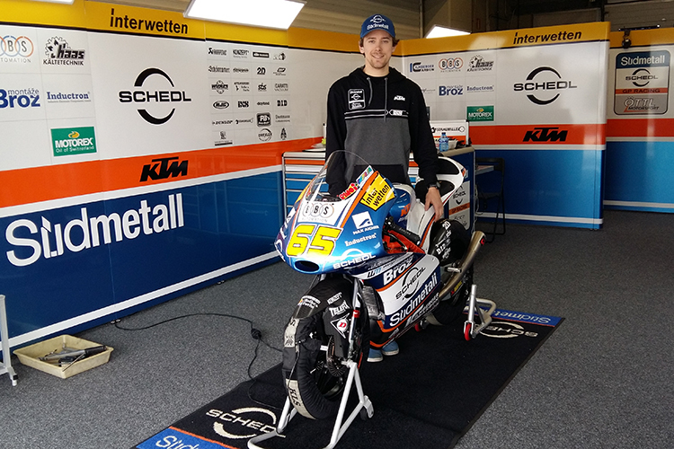 Philipp Öttl mit seiner Moto3-KTM