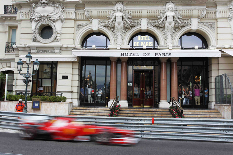 Das edle Hotel de Paris in Monaco
