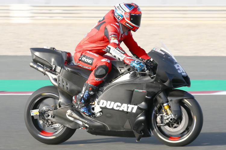 Michele Pirro: Experimente an der Ducati-Verkleidung