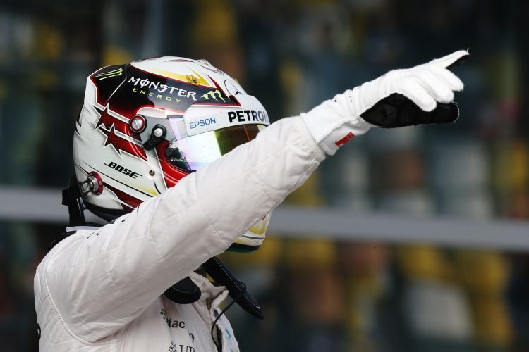 Lewis Hamilton sicherte sich im Qualifying die Pole-Position