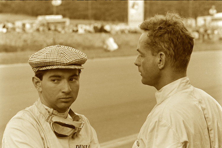Ricardi Rodríguez und Phil Hill 1961