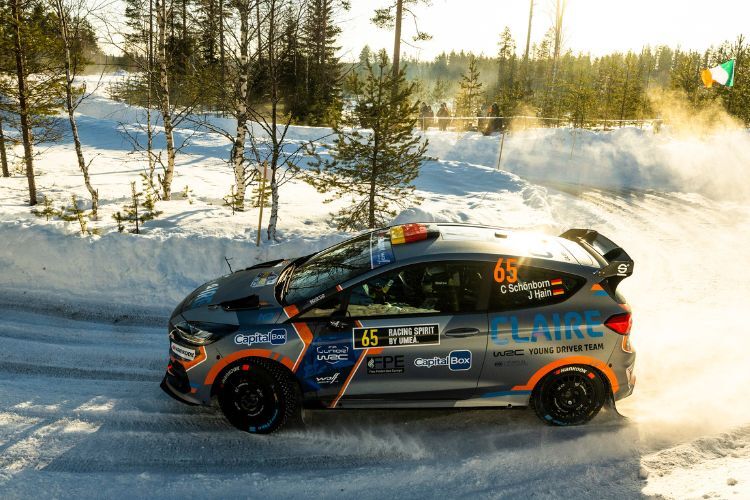 Im M-Sport Ford nach Erfolg in Schweden Claire Schönborn weiter in der WRC3 dabei