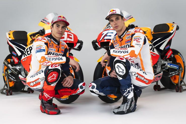 Das Repsol-Honda-Duo Marc und Alex Márquez