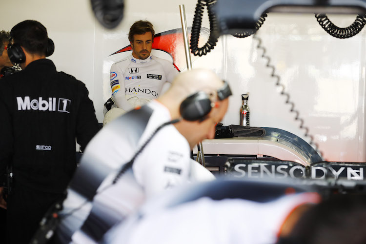 Fernando Alonso: Wieder Ärger mit dem Honda-Motor