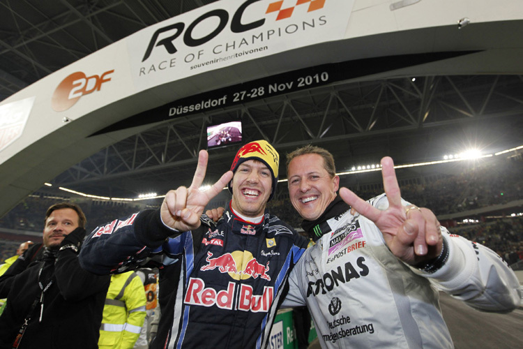 Vettel und Schumacher gewannen 2010 den Nationen-Cup
