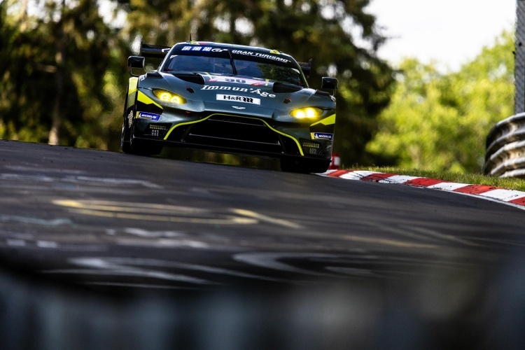 Der Aston Martin Vantage GT3 von TF Sport auf dem Nürburgring